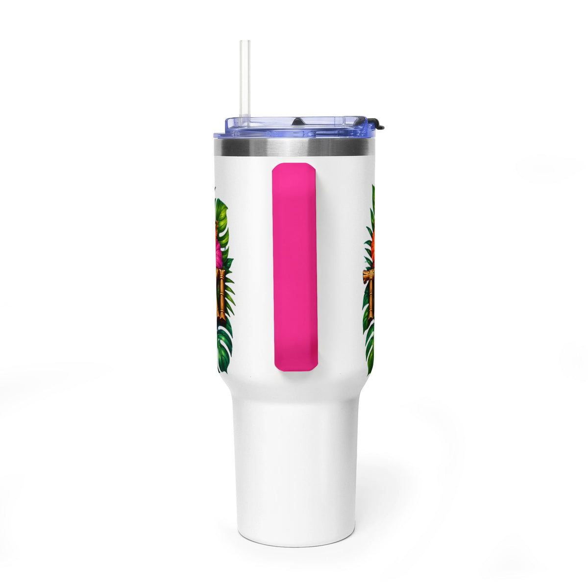 Tumbler- 40oz Tropical Floral Vacuum