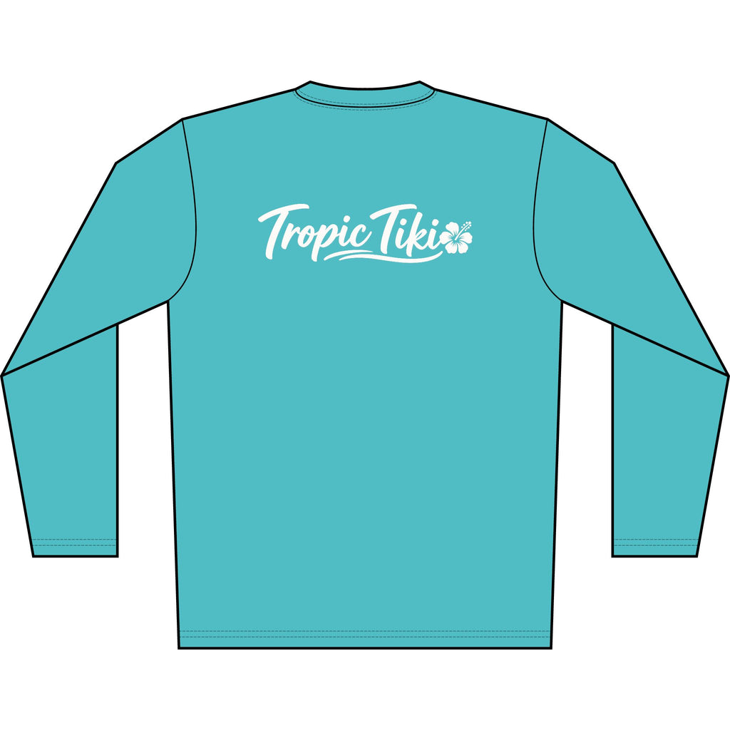 Women's- UPF 50+ Tropic Tiki sun shirt