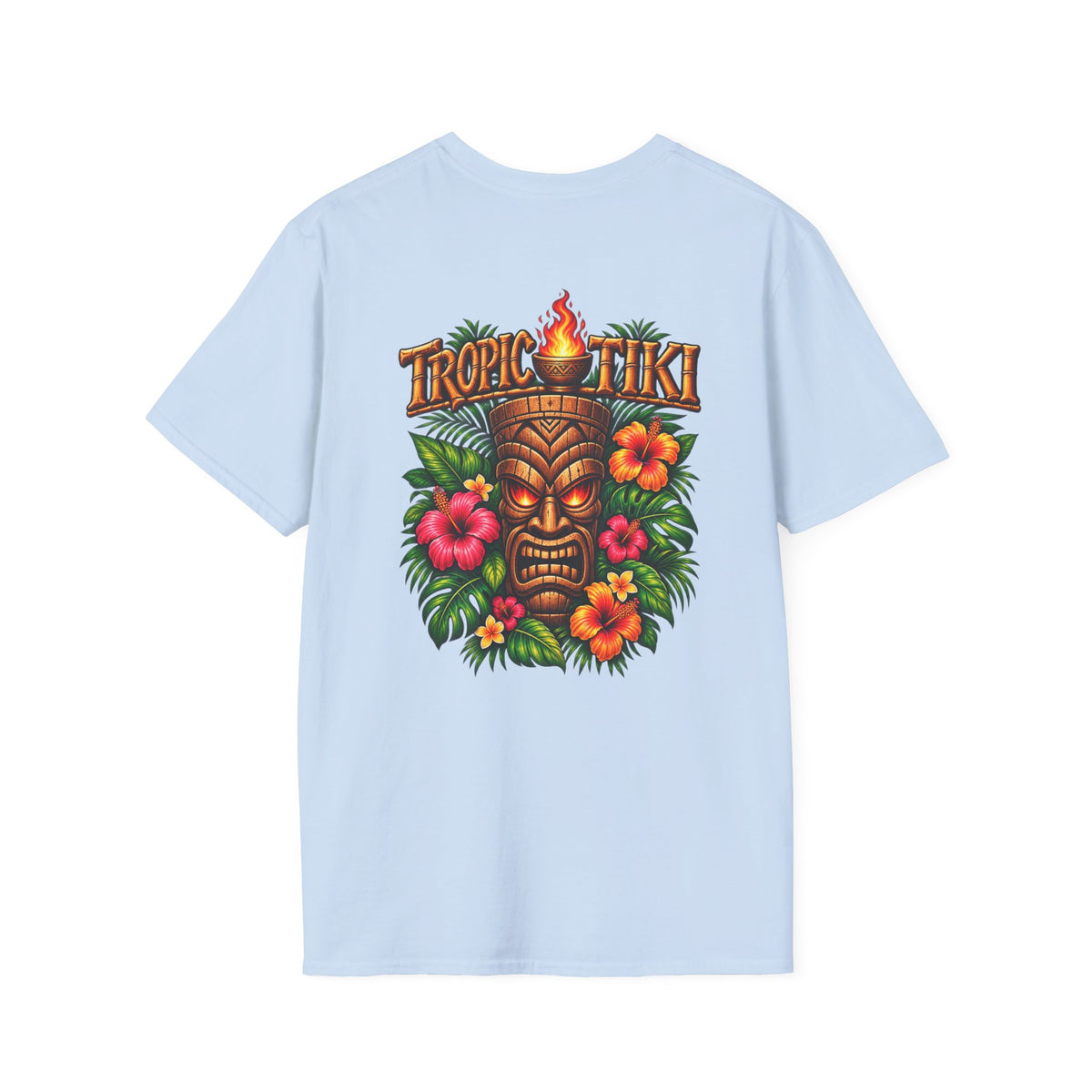 Women’s- T-Shirt — Tropic Tiki Floral Logo Tee