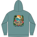 Women's- Tropic Tiki Surf Fleece Club Hoodie