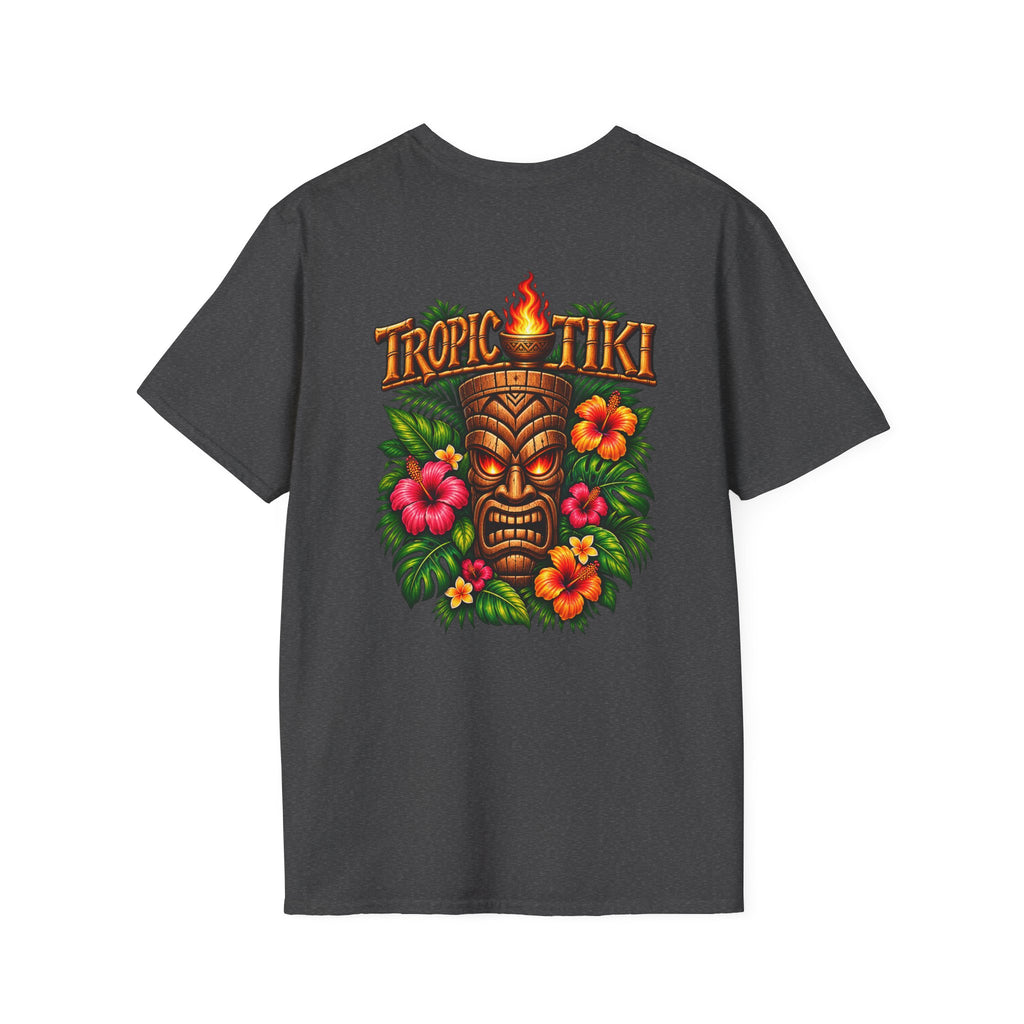 Women’s- T-Shirt — Tropic Tiki Floral Logo Tee
