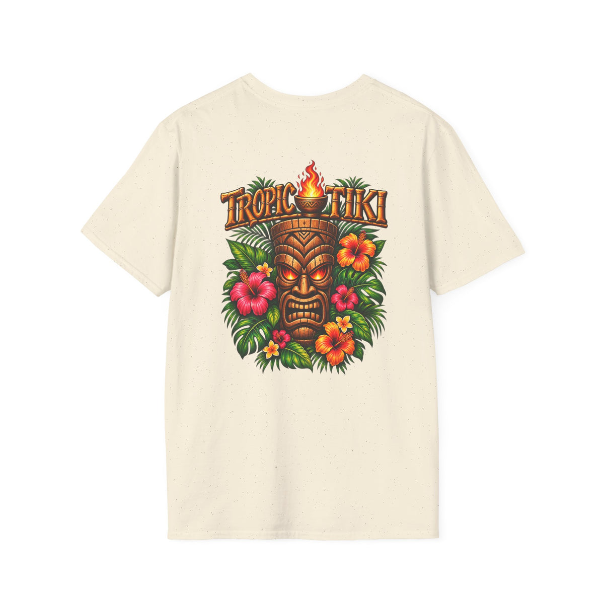 Women’s- T-Shirt — Tropic Tiki Floral Logo Tee