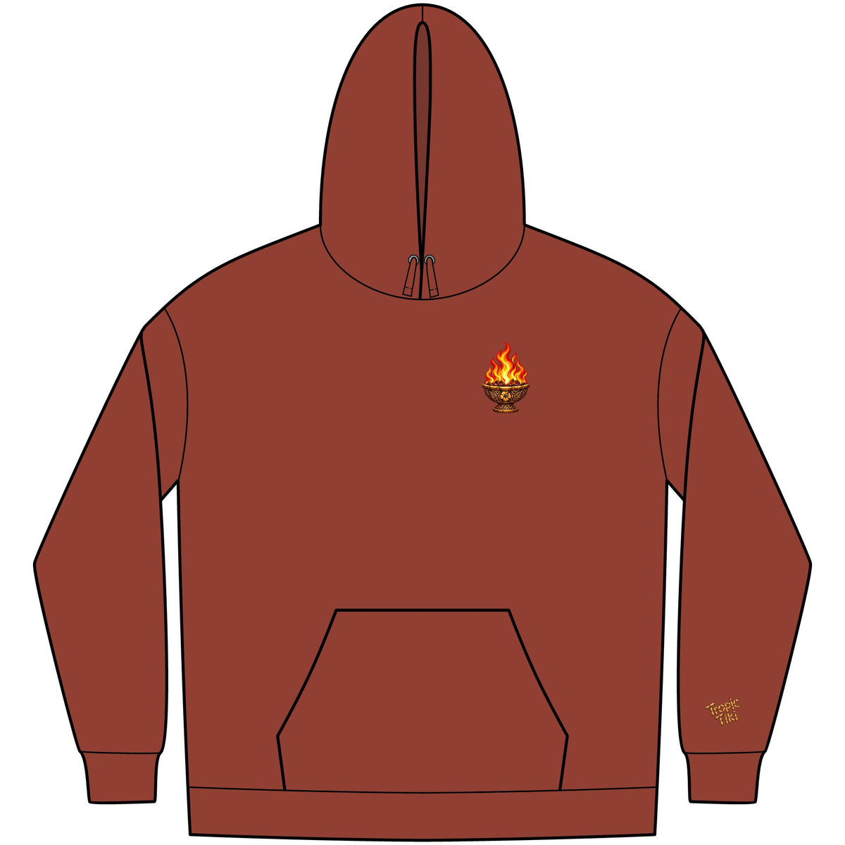 Men's — Tropic Tiki Graphic Fleece Pullover