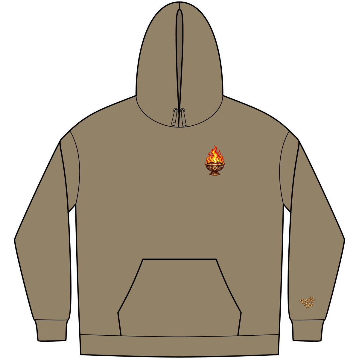 Men's — Tropic Tiki Graphic Fleece Pullover