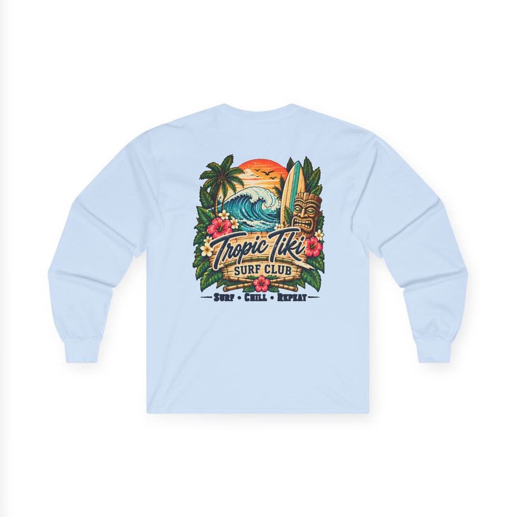 Women's- Long Sleeve Tropic Tiki Surf Club Long Sleeve Tee