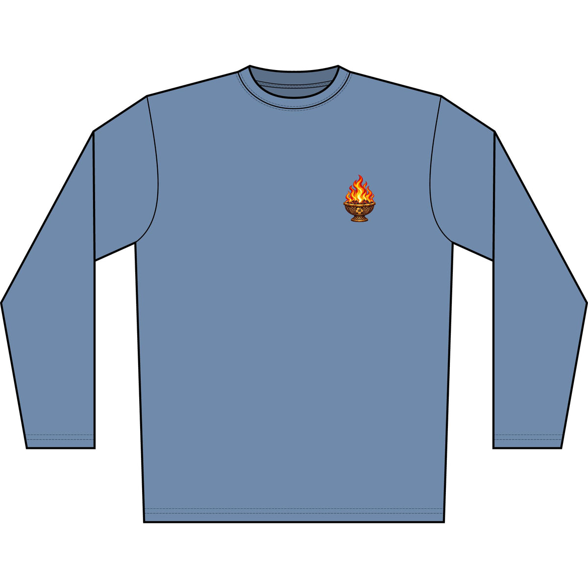 Men’s- UPF 50+ Tropic Tiki Long Sleeve