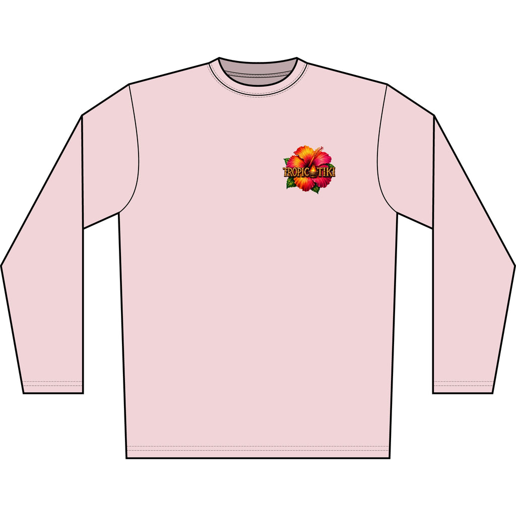Women's- UPF 50+ Tropic Tiki Long Sleeve Shirt