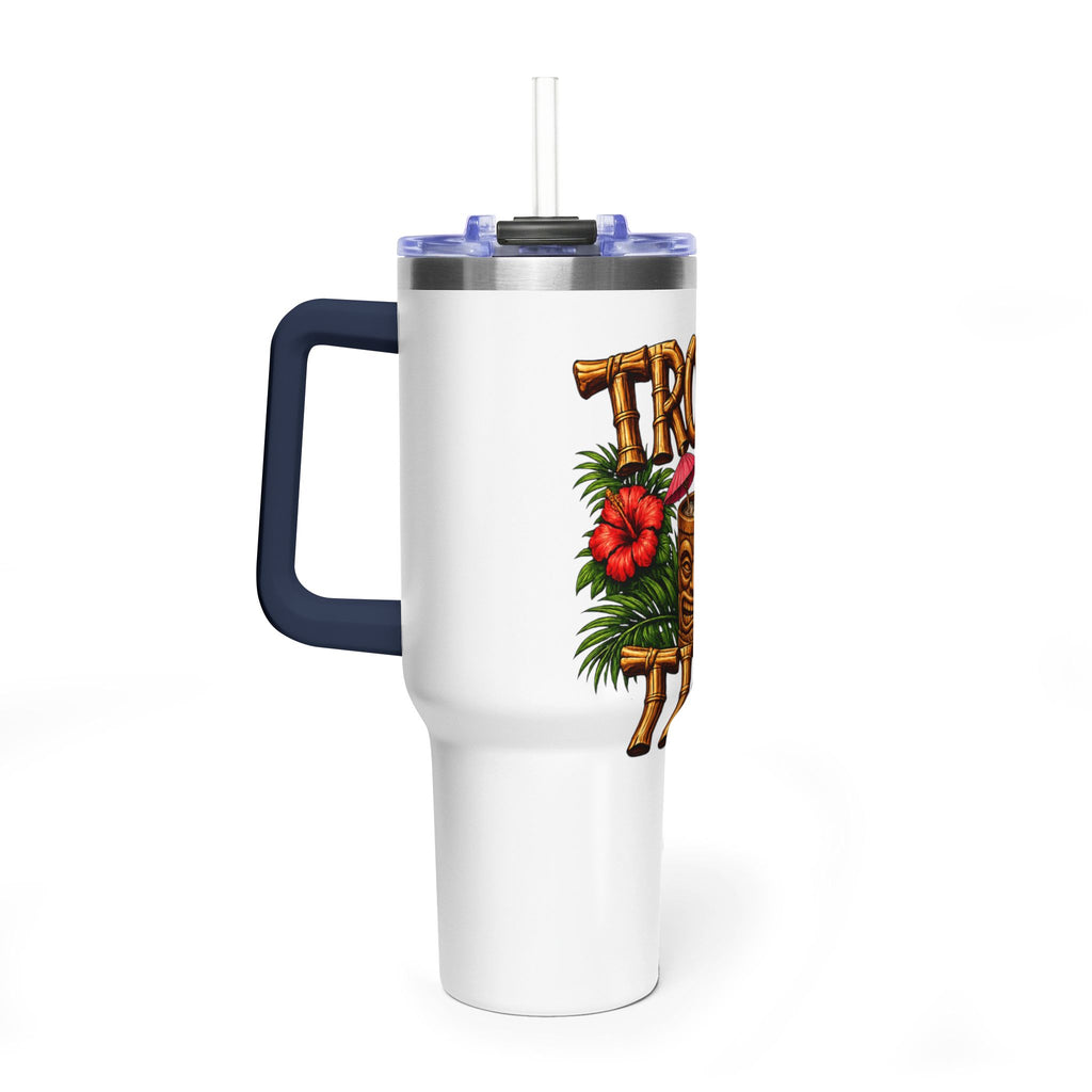 Tumbler - Tropic Tiki 40oz Vacuum Insulated Travel Tumbler