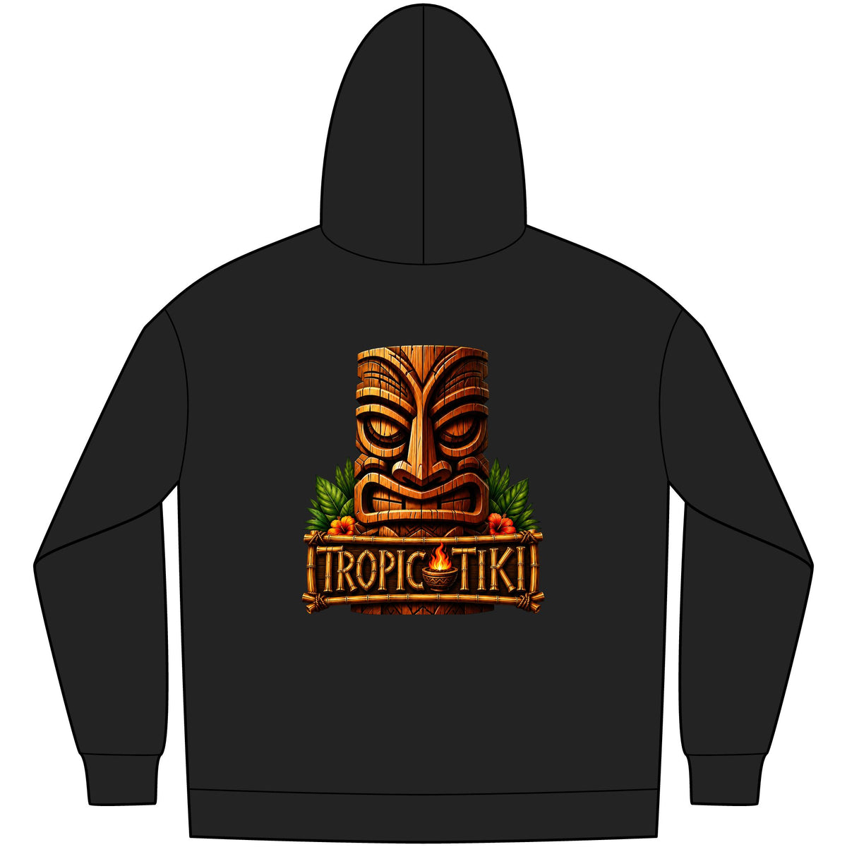 Men's — Tropic Tiki Graphic Fleece Pullover
