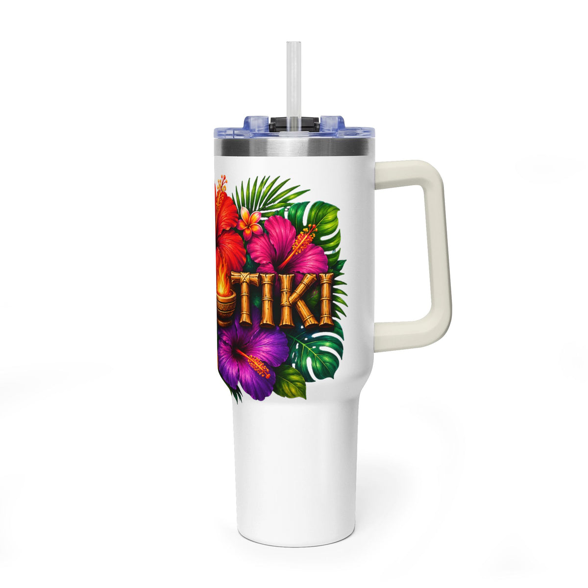 Tumbler- 40oz Tropical Floral Vacuum