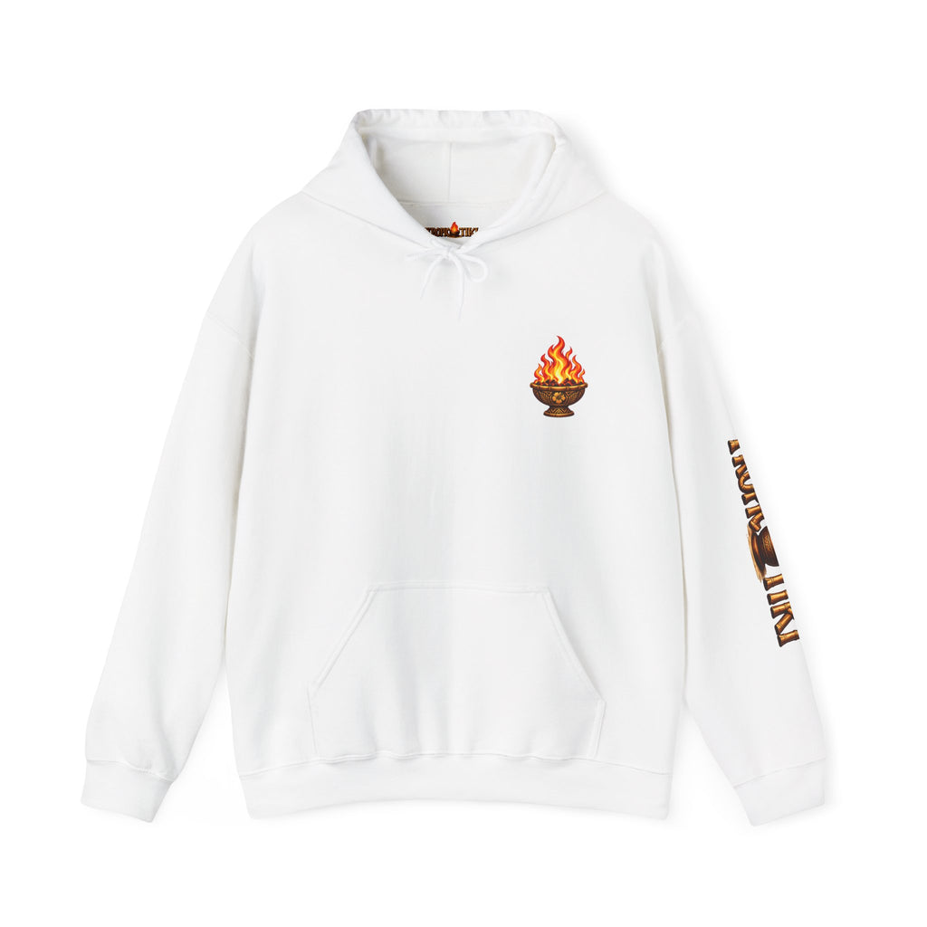 Men's - Tropic Tiki Flaming Tiki Mask Pullover