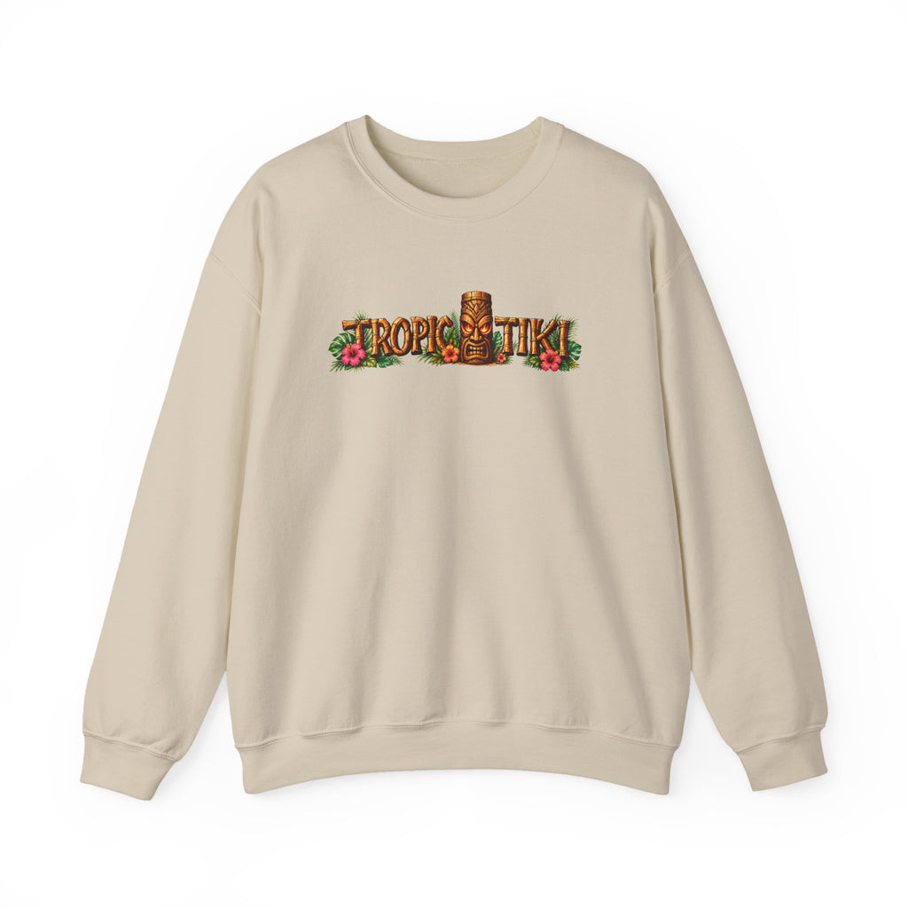 Women's- Tropic Tiki Crewneck Sweatshirt