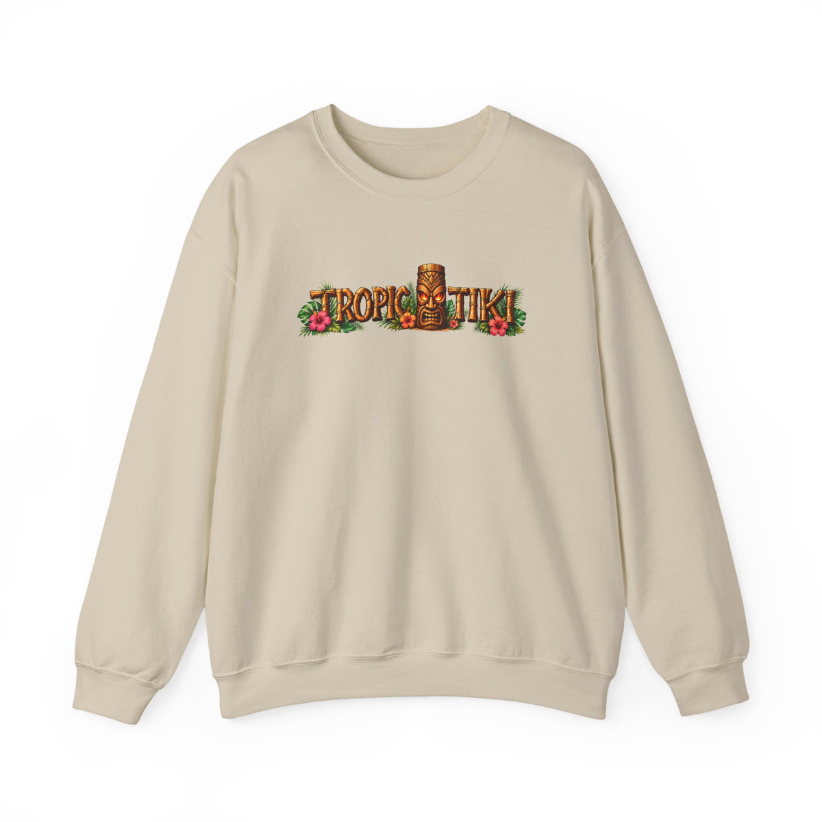 Women's- Tropic Tiki Crewneck Sweatshirt