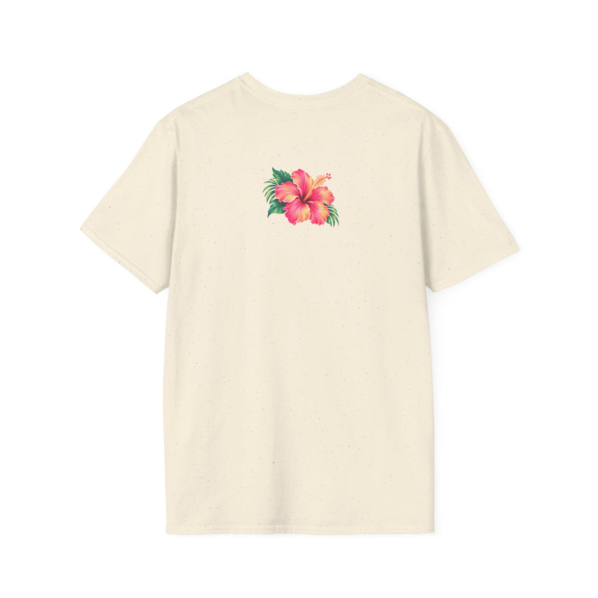 Women's- Tropic Tiki Hibiscus Graphic Tee