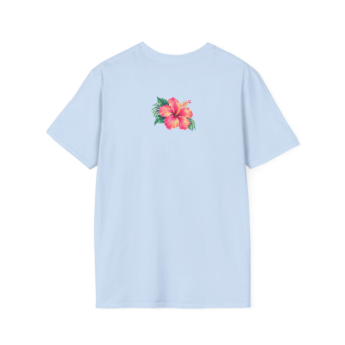 Women's- Tropic Tiki Hibiscus Graphic Tee