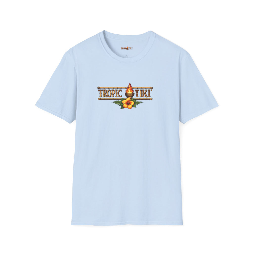 Women’s- T-Shirt — Tropic Tiki Floral Logo Tee