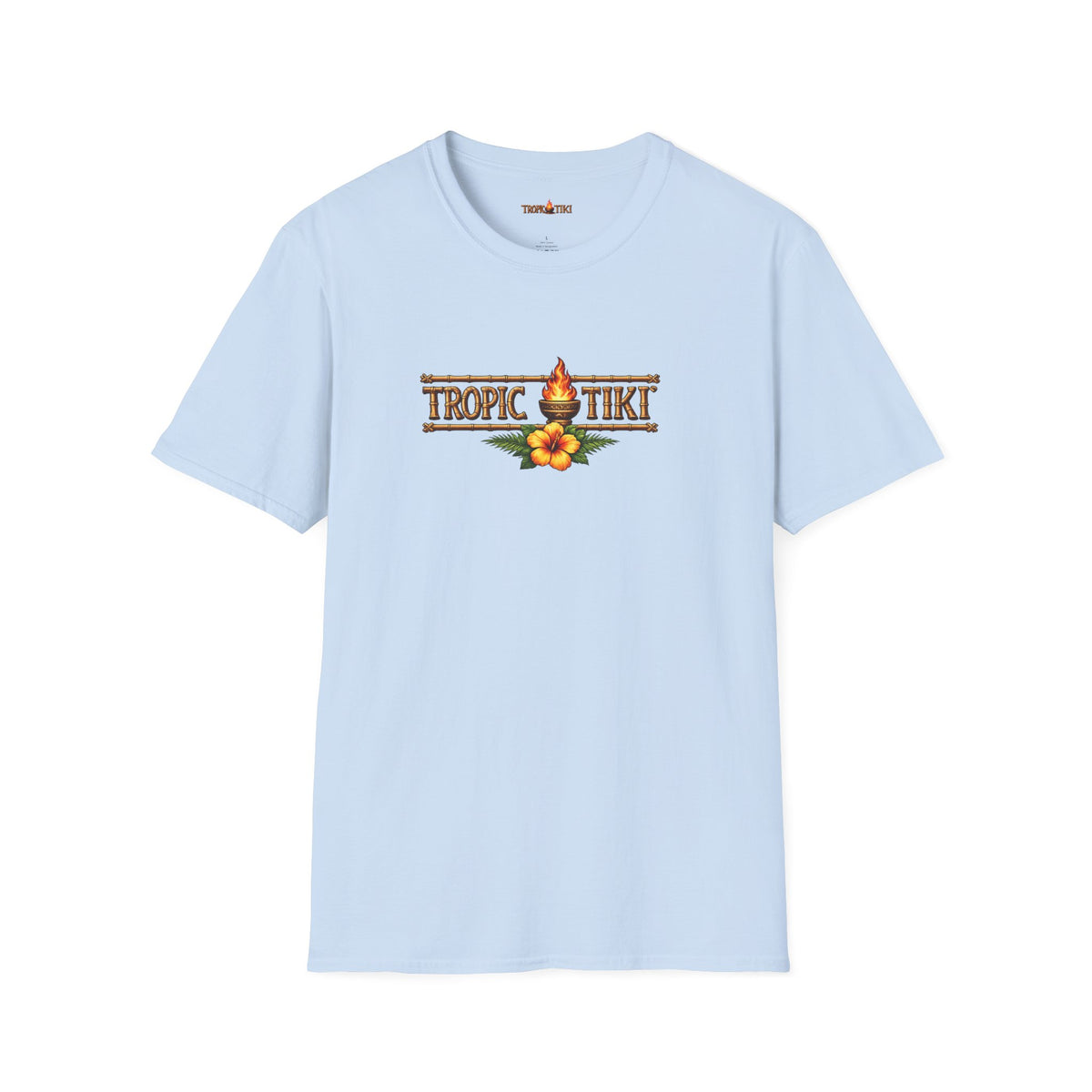 Women’s- T-Shirt — Tropic Tiki Floral Logo Tee