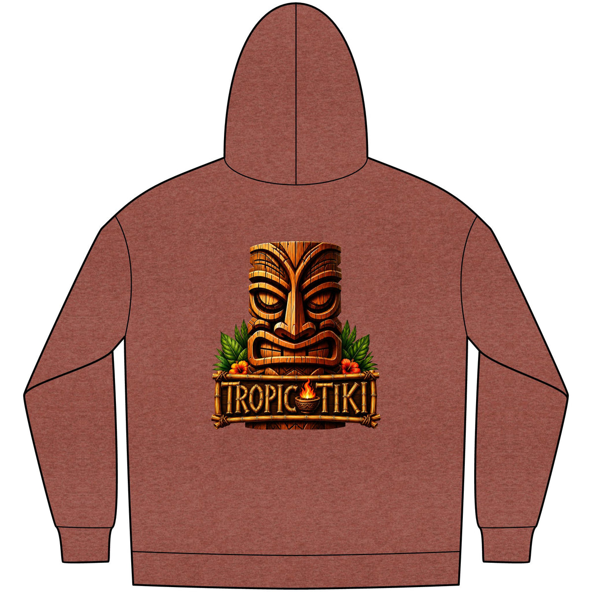 Men's — Tropic Tiki Graphic Fleece Pullover