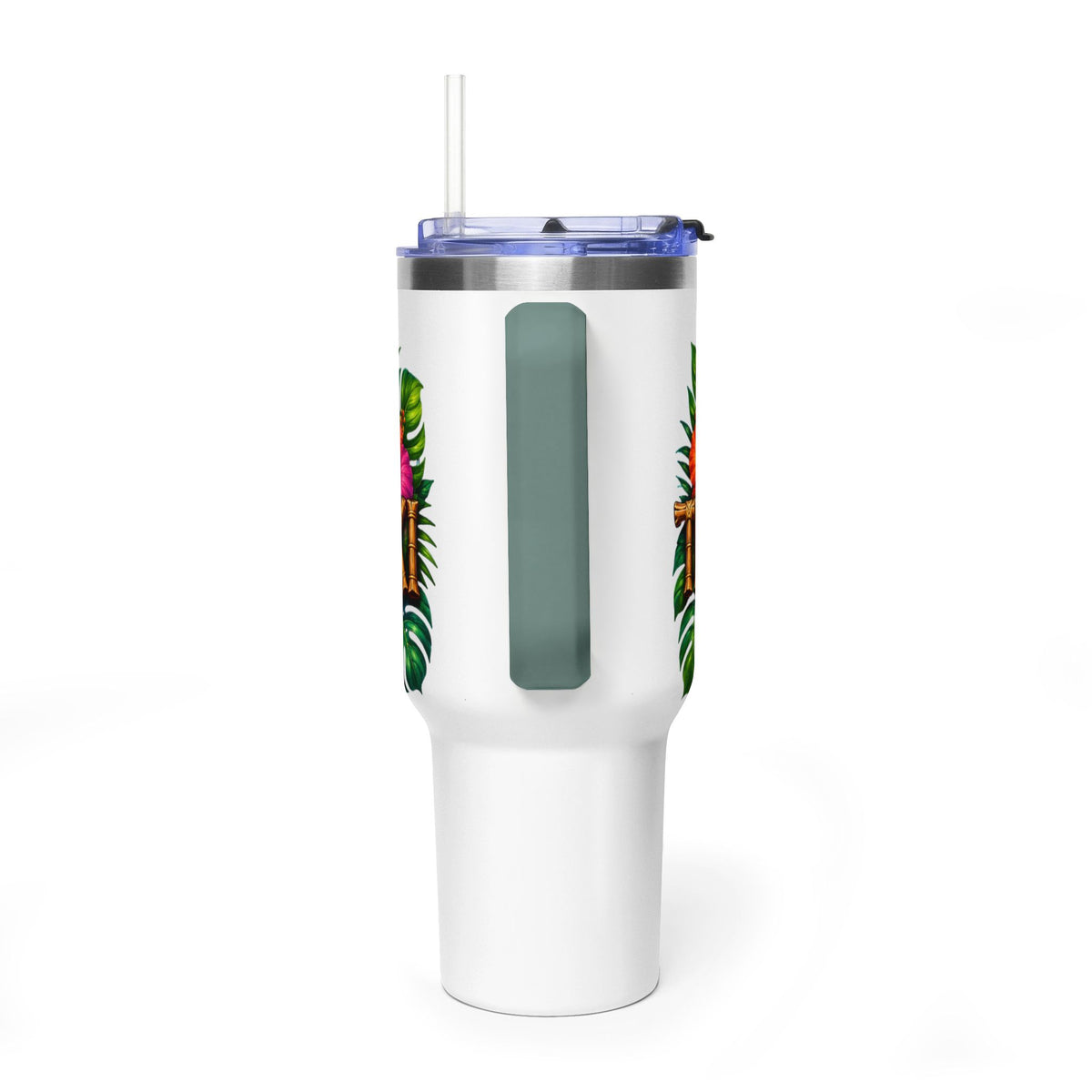 Tumbler- 40oz Tropical Floral Vacuum