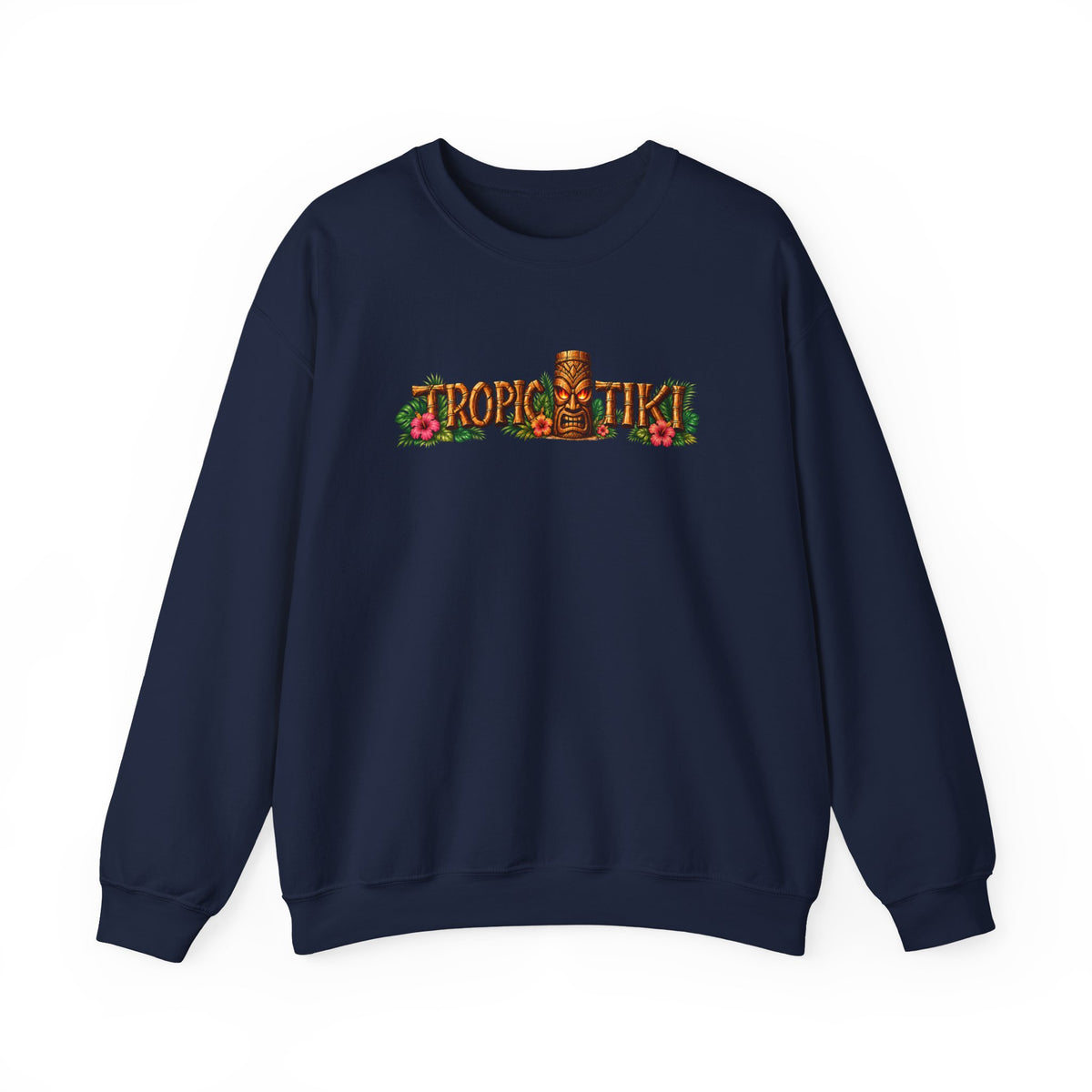 Women's- Tropic Tiki Crewneck Sweatshirt