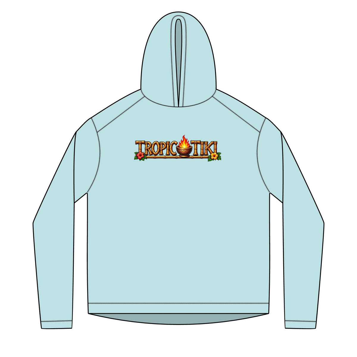 Women's- UPF 50+ Tropic Tiki Hoodie