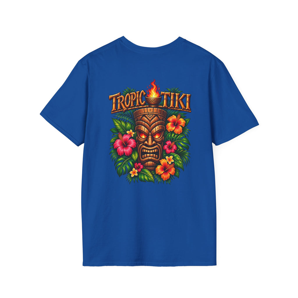 Women’s- T-Shirt — Tropic Tiki Floral Logo Tee