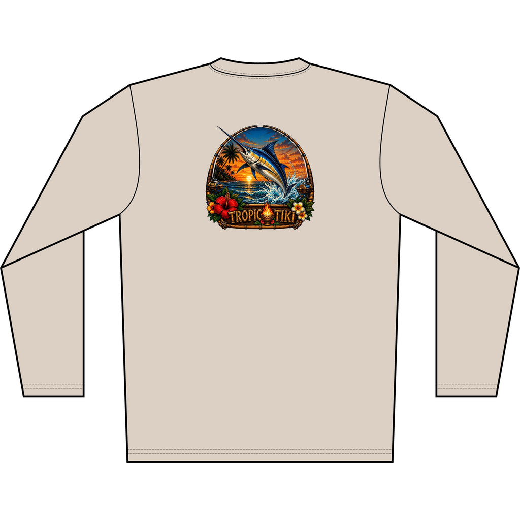 Men’s- UPF 50+ Tropic Tiki Long Sleeve