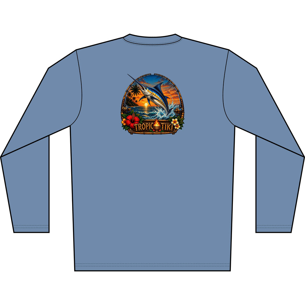 Men’s- UPF 50+ Tropic Tiki Long Sleeve
