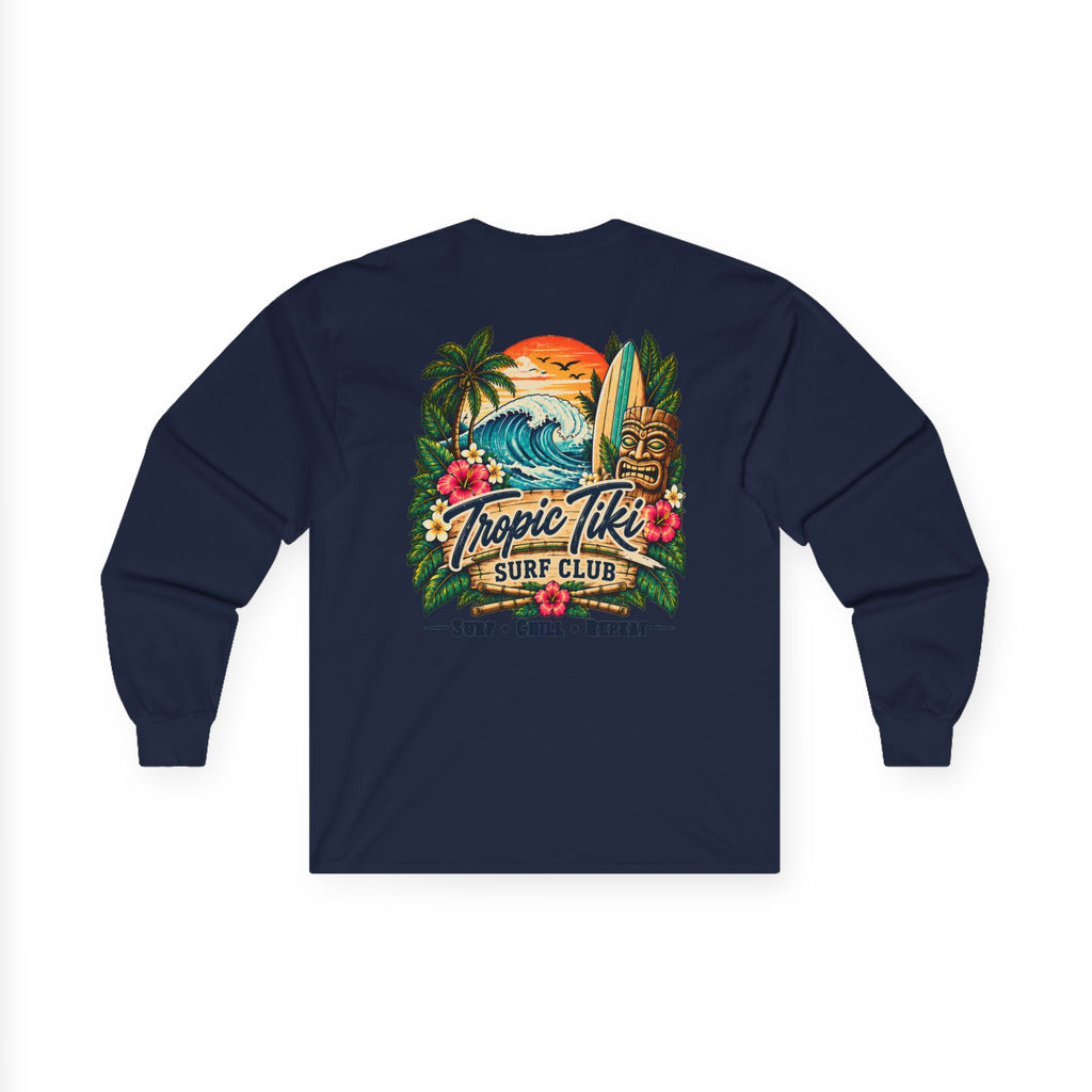Women's- Long Sleeve Tropic Tiki Surf Club Long Sleeve Tee